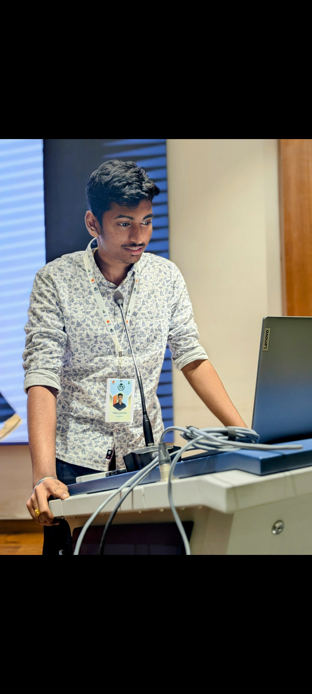 Hari Karthik portrait
